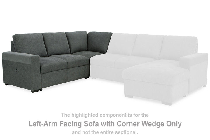 Millcoe Left-Arm Facing Sofa with Corner Wedge (2660648)