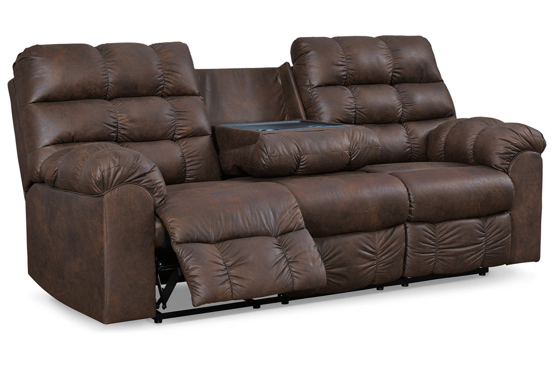 Derwin Reclining Sofa with Drop Down Table (2840189)