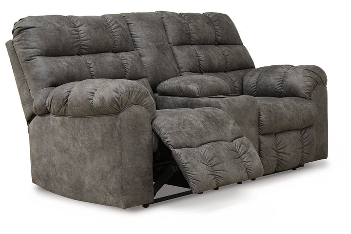 Derwin Reclining Loveseat with Console (2840294)