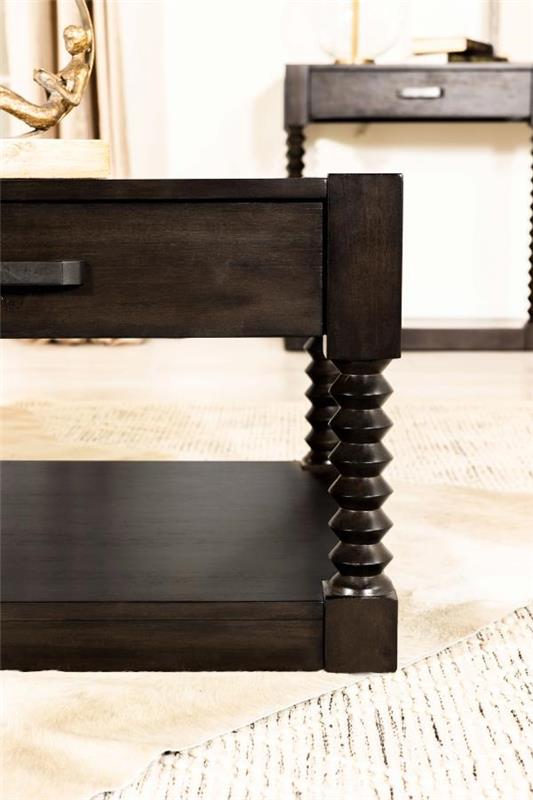 Meredith 2-drawer Coffee Table Coffee Bean (722578)