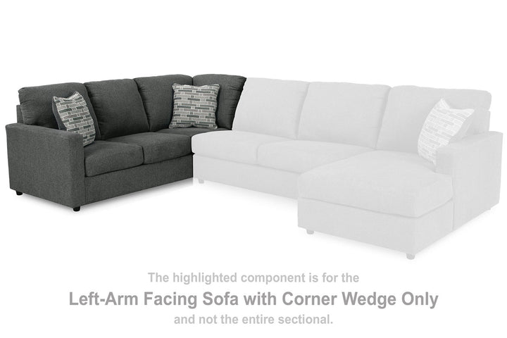 Edenfield Left-Arm Facing Sofa with Corner Wedge (2900348)