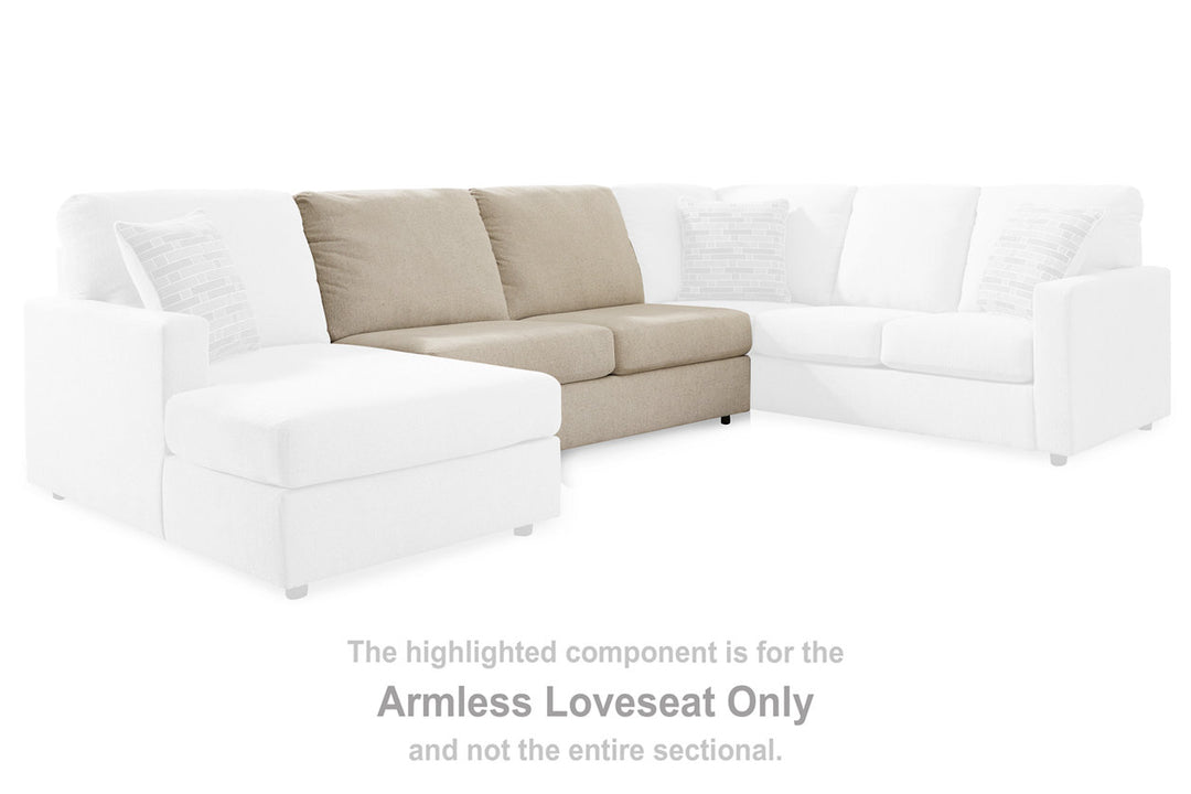 Edenfield Armless Loveseat (2900434)