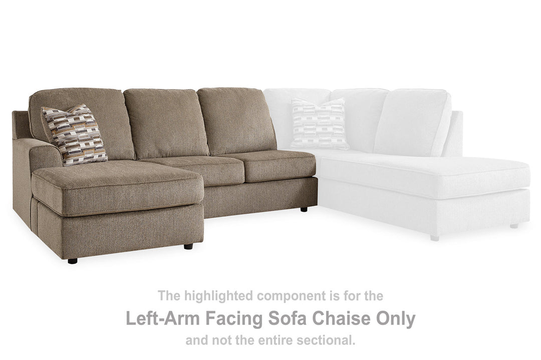 O'Phannon Left-Arm Facing Sofa Chaise (2940302)