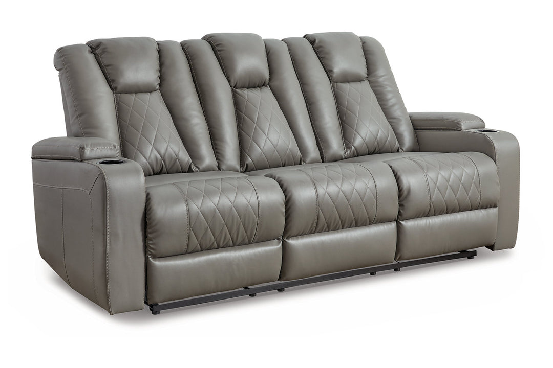 Mancin Reclining Sofa with Drop Down Table (2970289)