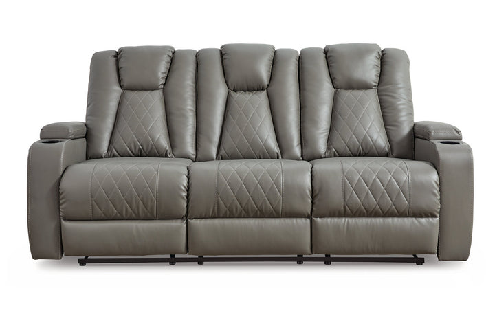 Mancin Reclining Sofa with Drop Down Table (2970289)