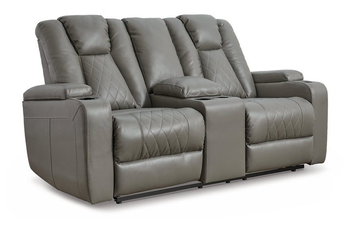 Mancin Reclining Loveseat with Console (2970294)