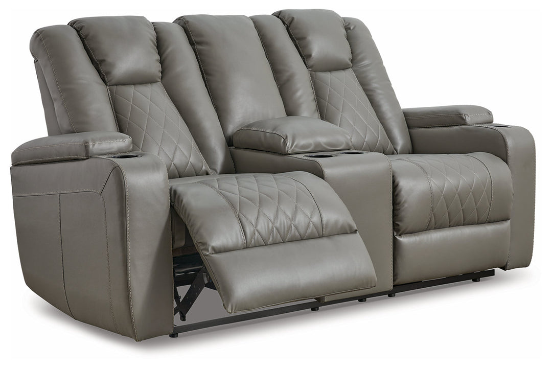 Mancin Reclining Loveseat with Console (2970294)