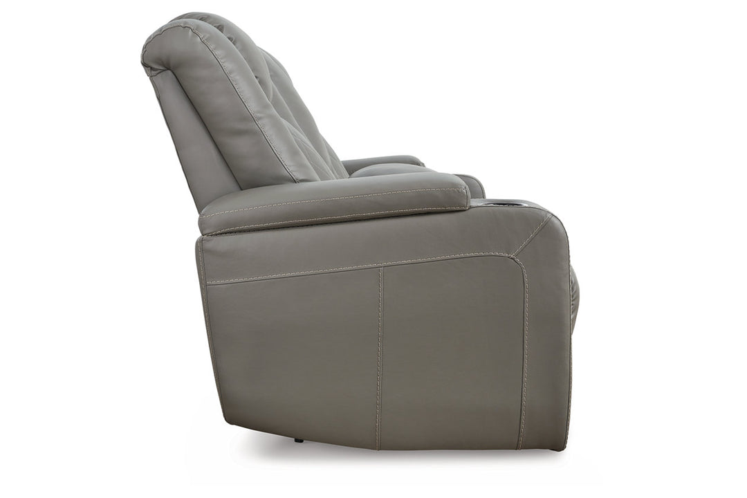 Mancin Reclining Loveseat with Console (2970294)