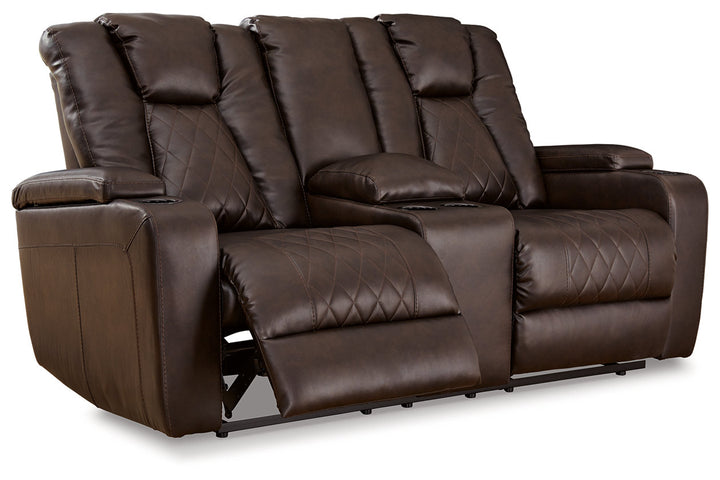 Mancin Reclining Loveseat with Console (2970394)