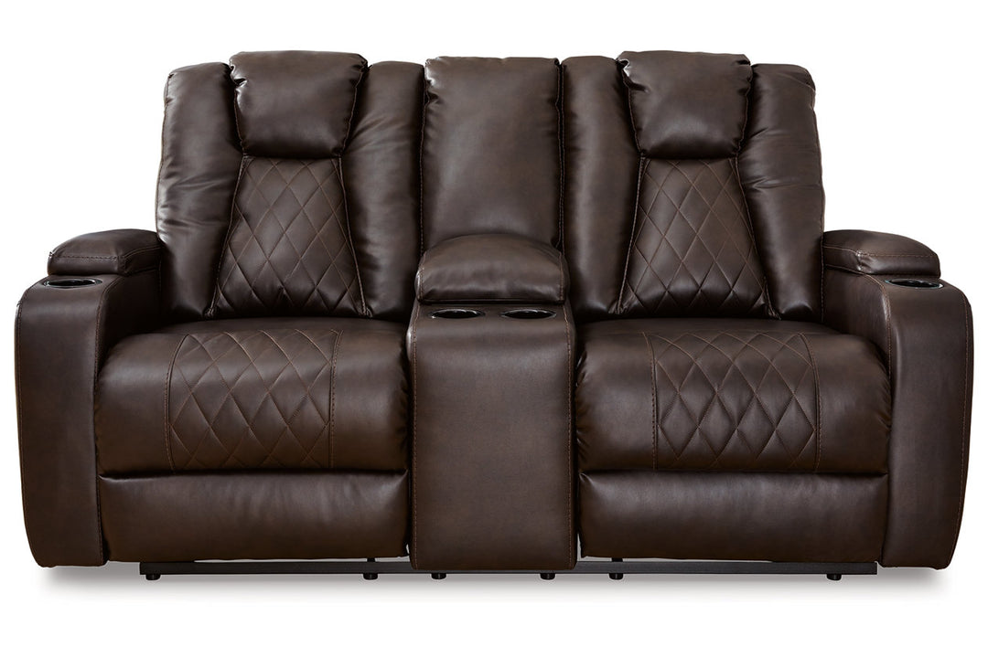 Mancin Reclining Loveseat with Console (2970394)