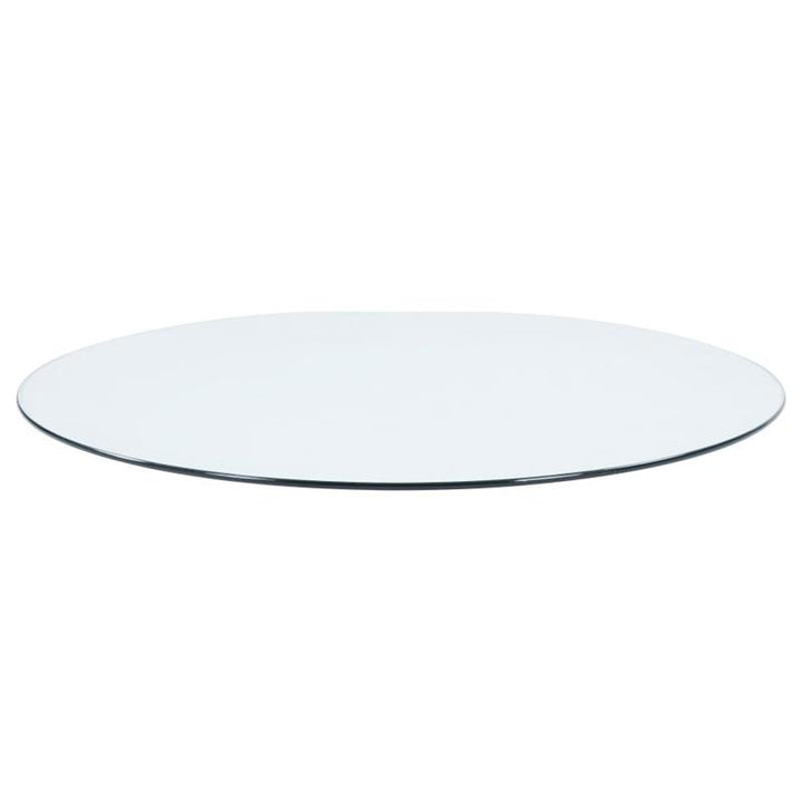 54" 10mm Round Glass Table Top Clear (CP54RD-10)