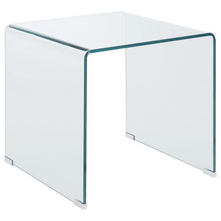 Ripley Square End Table Clear (705327)