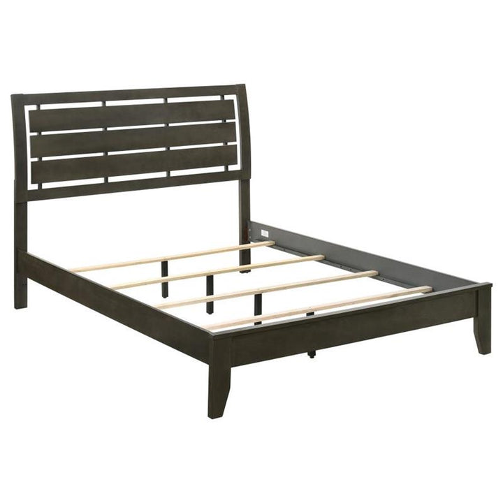 Serenity Queen Panel Bed Mod Grey (215841Q)