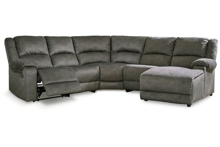 Benlocke 5-Piece Reclining Sectional with Chaise (30402S16)