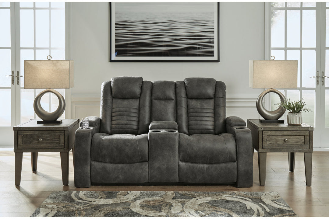 Soundcheck Power Reclining Loveseat with Console (3060618)