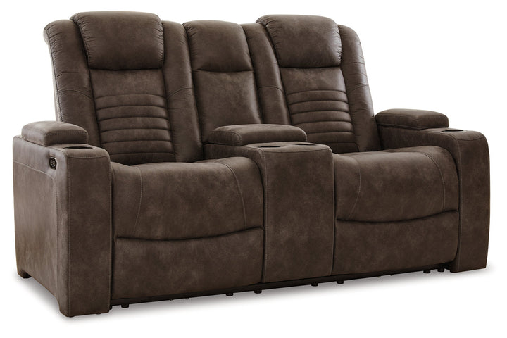 Soundcheck Power Reclining Loveseat with Console (3060718)