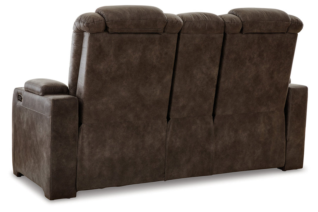 Soundcheck Power Reclining Loveseat with Console (3060718)