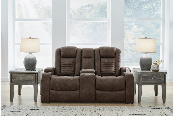 Soundcheck Power Reclining Loveseat with Console (3060718)