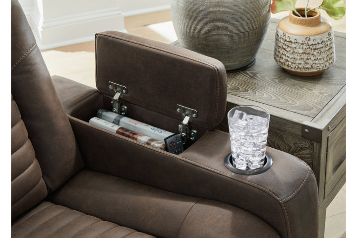 Soundcheck Power Reclining Loveseat with Console (3060718)