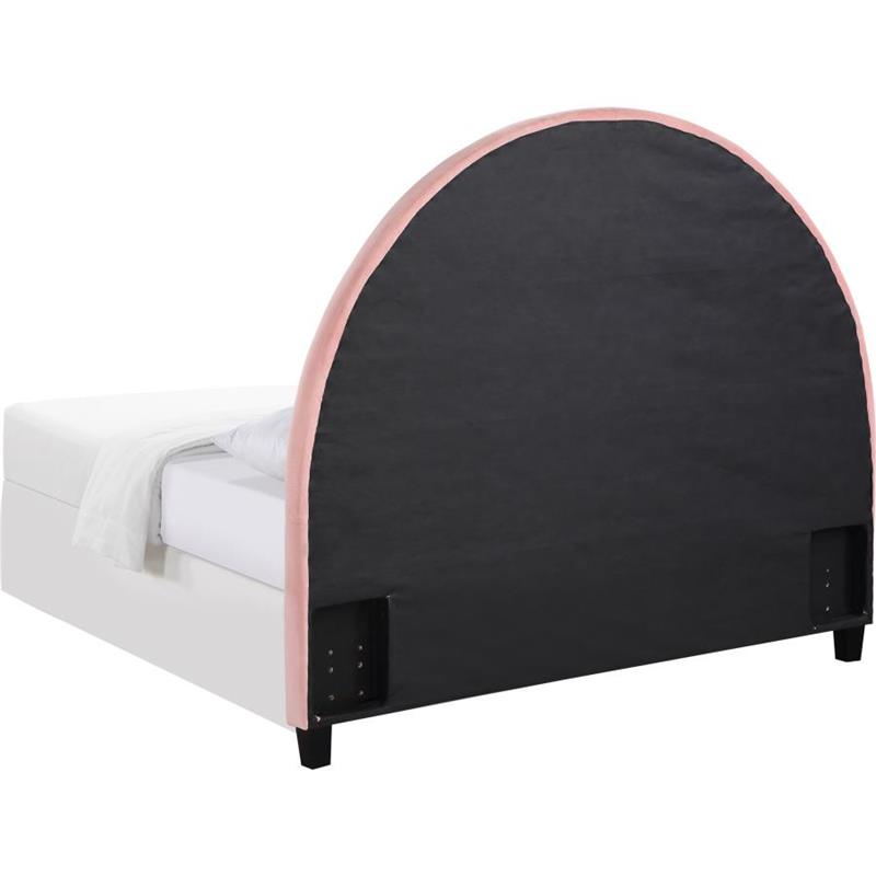 June Upholstered Arched Queen / Full Headboard Blush (315927QF)