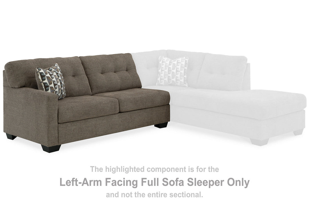 Mahoney Left-Arm Facing Full Sofa Sleeper (3100510)