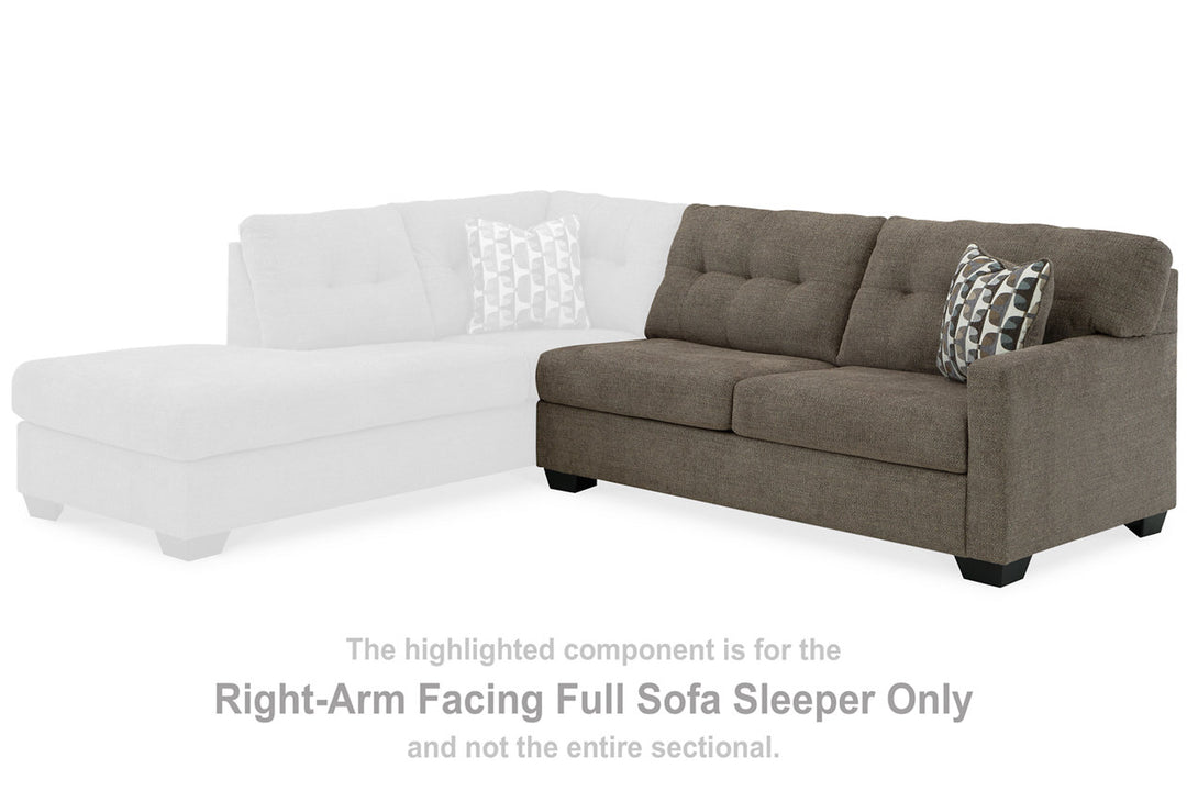 Mahoney Right-Arm Facing Full Sofa Sleeper (3100583)