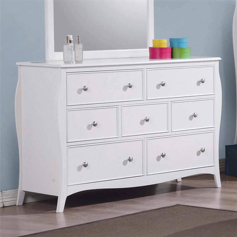 Dominique 7-drawer Dresser Cream White (400563)