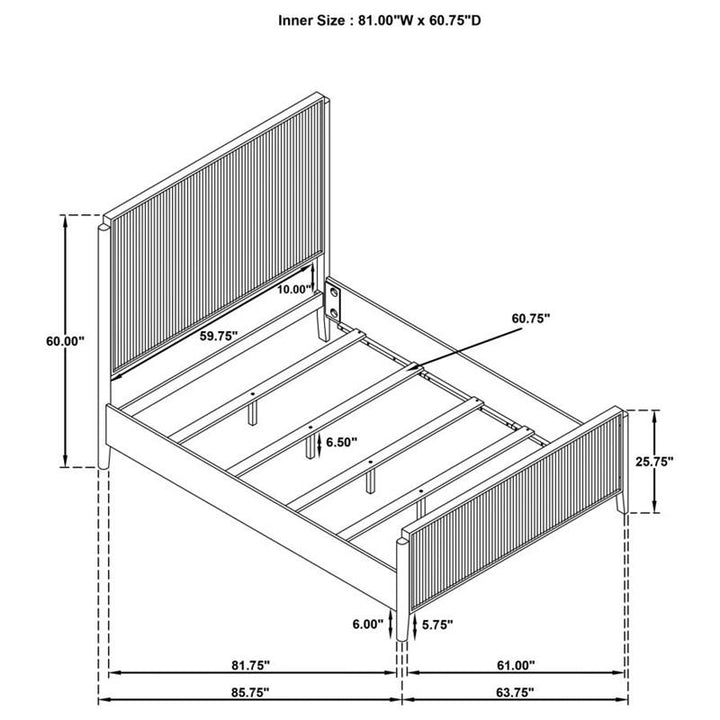 QUEEN BED (224711Q)