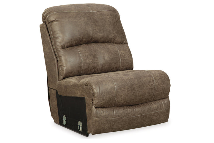 Segburg Armless Chair with Drop Down Table (3430354)