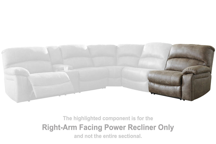 Segburg Right-Arm Facing Power Recliner (3430362)