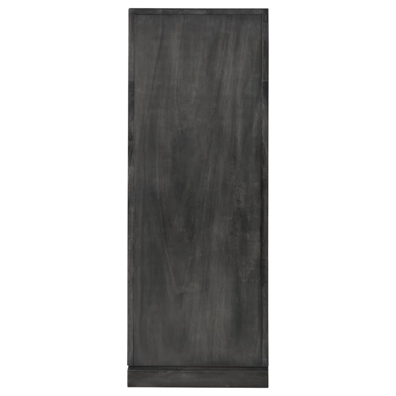 Lorenzo 5-drawer Chest Dark Grey (224265)