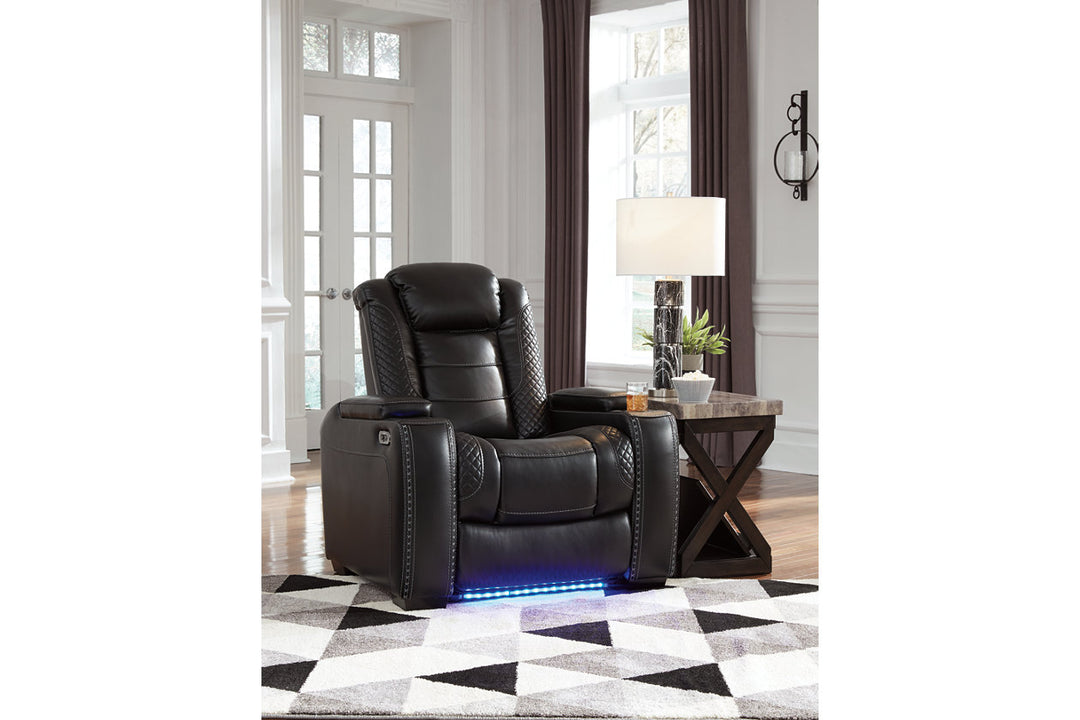 Party Time Power Reclining Sofa and Loveseat with Power Recliner (37003U3)