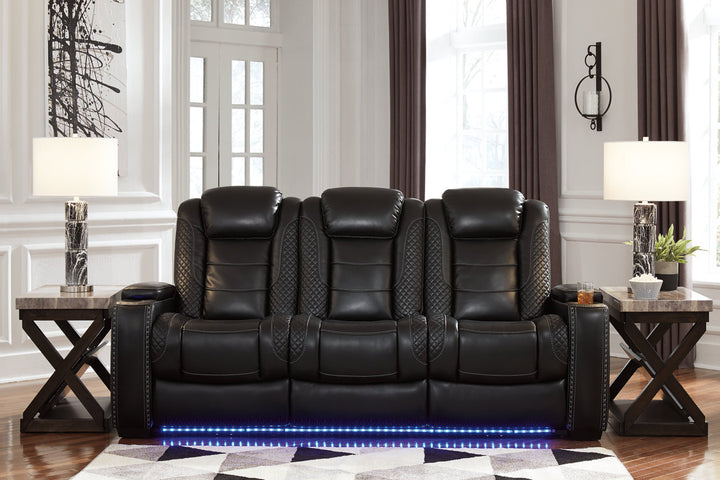 Party Time Power Reclining Sofa and Loveseat with Power Recliner (37003U3)