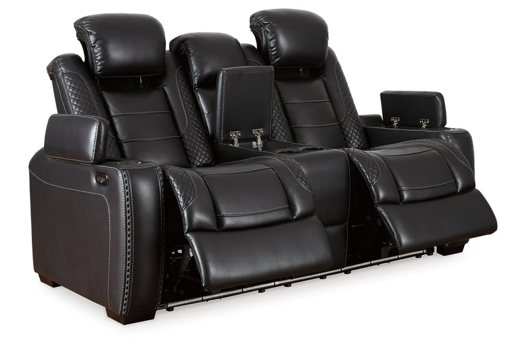 Party Time Power Reclining Sofa and Loveseat with Power Recliner (37003U3)