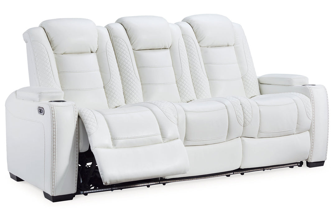 Party Time Power Reclining Sofa and Loveseat with Power Recliner (37004U4)