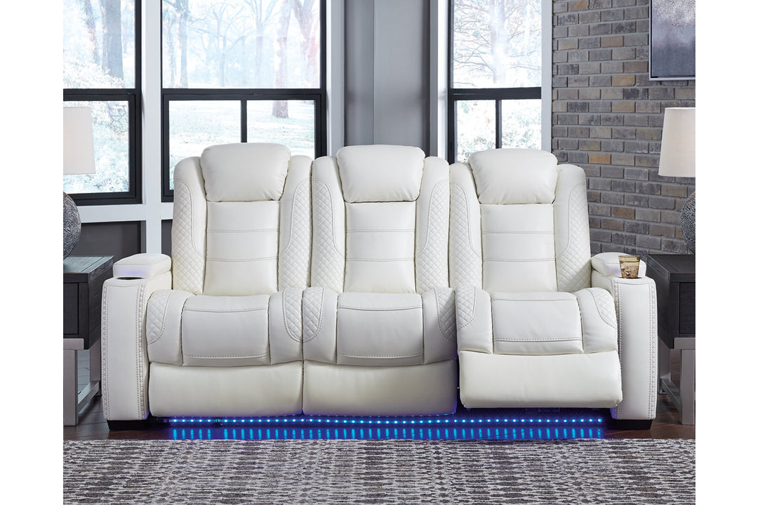 Party Time Power Reclining Sofa and Loveseat with Power Recliner (37004U4)