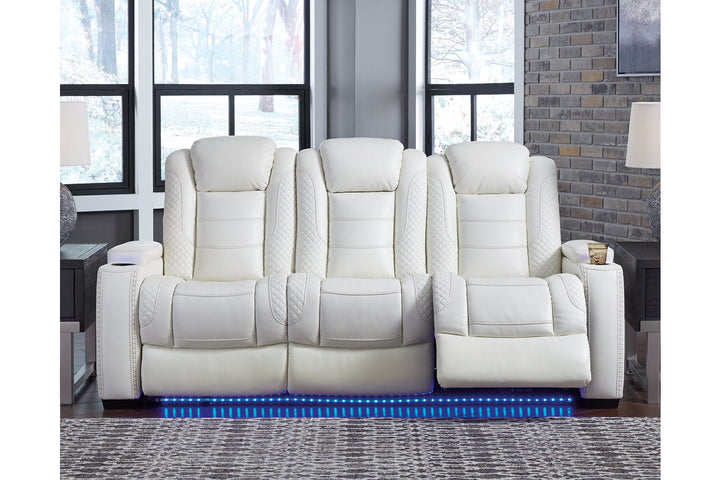 Party Time Power Reclining Sofa and Loveseat with Power Recliner (37004U4)