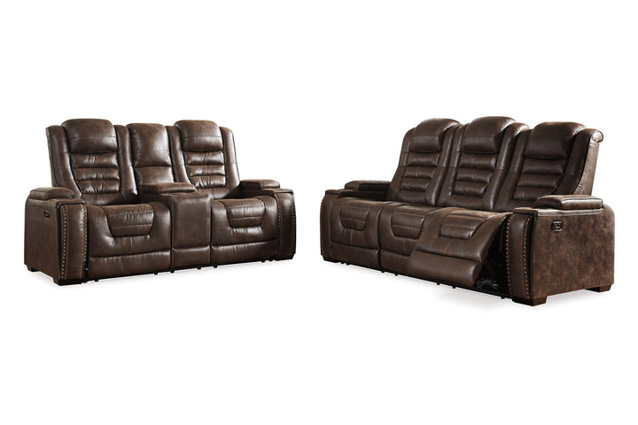 Game Zone Power Reclining Sofa and Loveseat (38501U2)