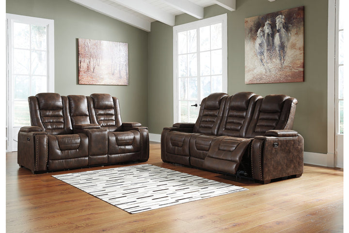 Game Zone Power Reclining Sofa and Loveseat (38501U2)