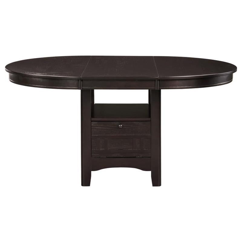 Lavon 5-piece Dining Room Set Espresso and Black (102671-S5)