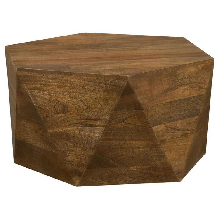 Zalika Hexagonal Coffee Table Natural (724188)