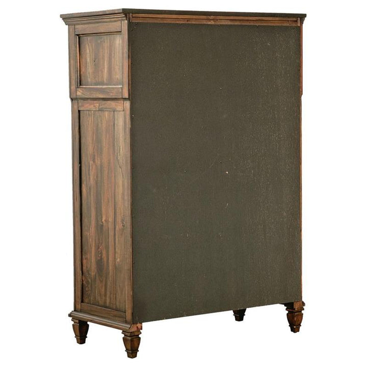 Avenue 8-drawer Chest Weathered Burnished Brown (223035)