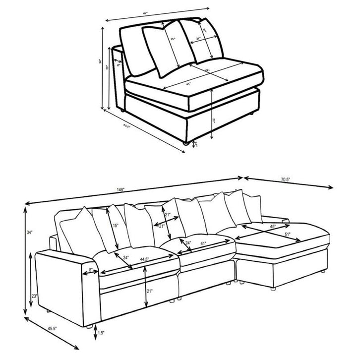 ARMLESS CHAIR (509997)