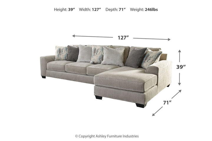 Ardsley 2-Piece Sectional with Chaise (39504S5)