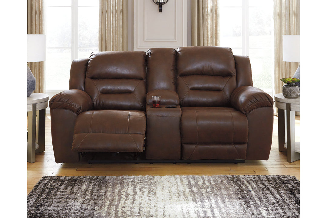 Stoneland Power Reclining Loveseat with Console (3990496)