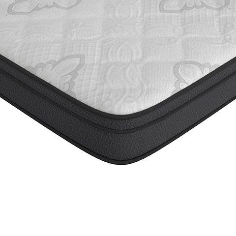 Evie 9.25" Twin Mattress White and Black (350371T)
