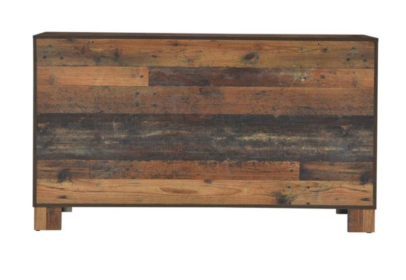 Sidney 6-drawer Dresser Rustic Pine (223143)