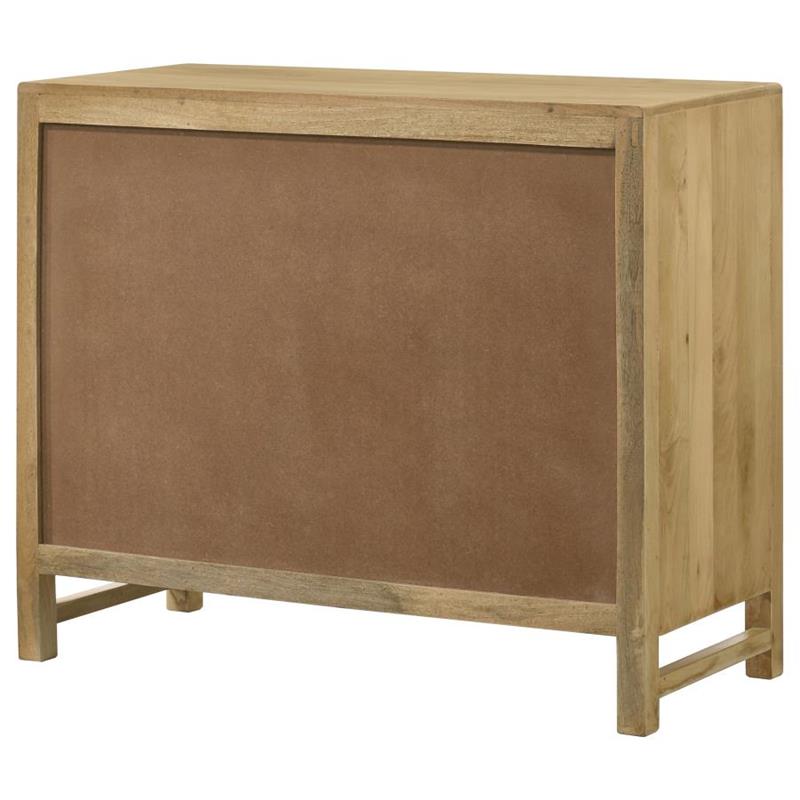 Zamora Rectangular 2-door Accent Cabinet Natural (953555)