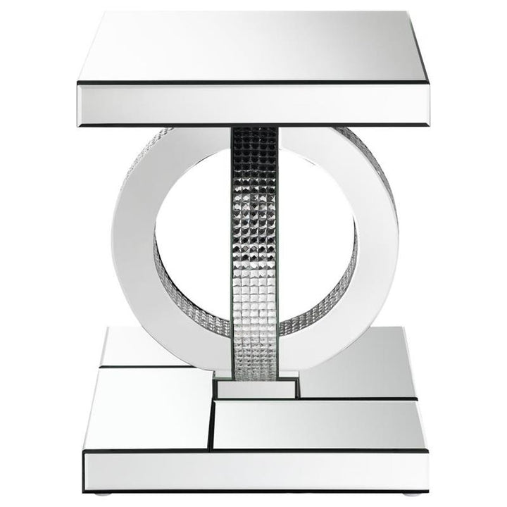 Breena Square End Table Mirror (753277)