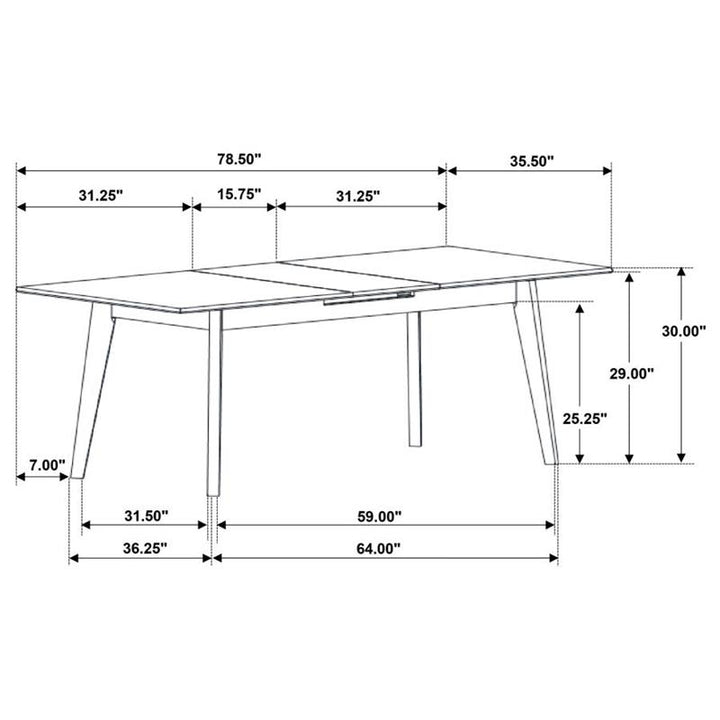 DINING TABLE (121251)